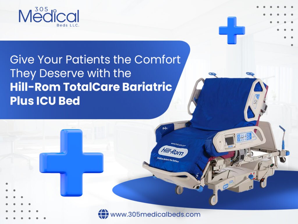 HillRom TotalCare Bariatric Plus ICU Bed