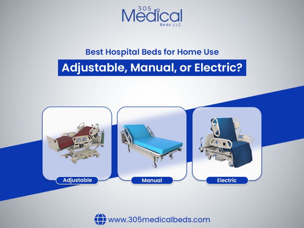Best Hospital Beds for Home Use Adjustable, Manual or Electric