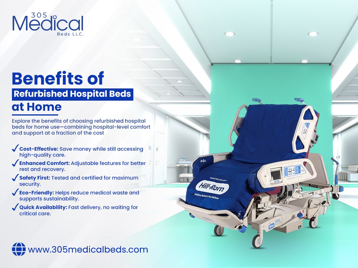 Benefits of Refurbished Hospital Beds at Home
