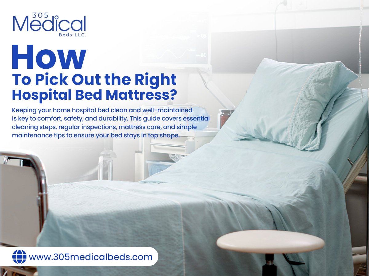 How To Pick Out the Right Hospital Bed Mattress