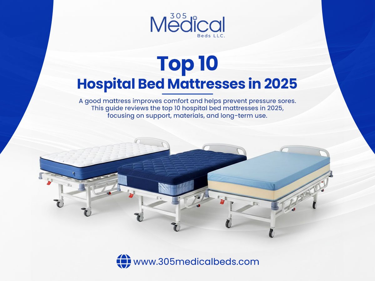 Top 10 Hospital Bed Mattresses in 2025