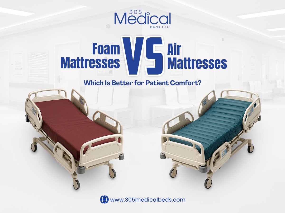 Foam vs. Air Mattresses: Which Is Better for Patient Comfort?
