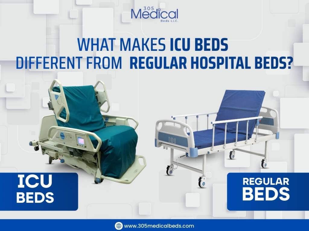 what makes ICU-beds different from regular hospital beds