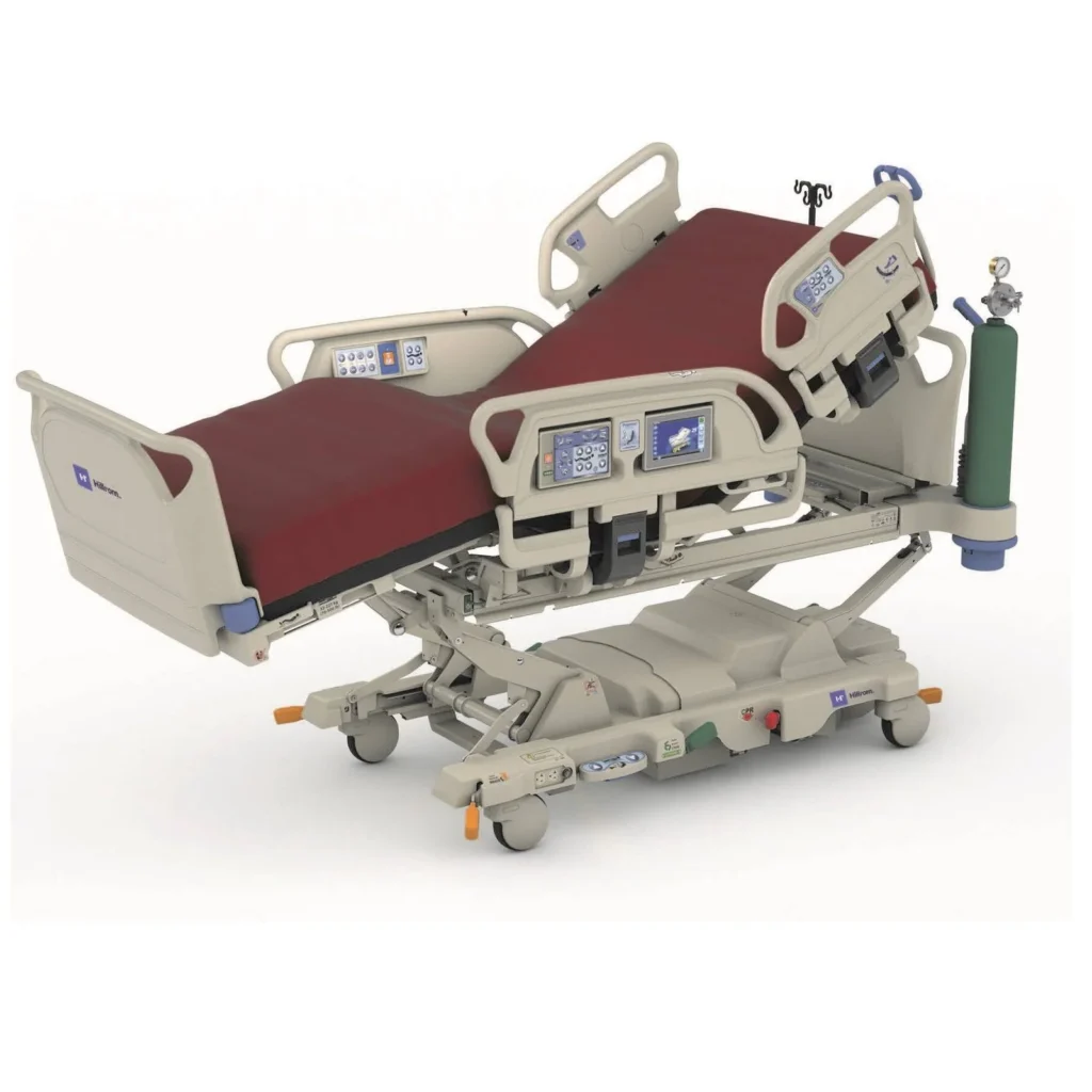 hill rom pulmonary progressa p7500 icu bed