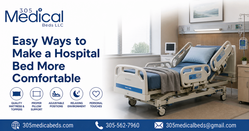 Ways to Make a Hospital Bed More Comfortable