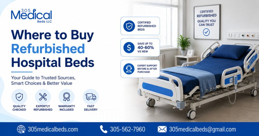 Refurbished Hospital Beds