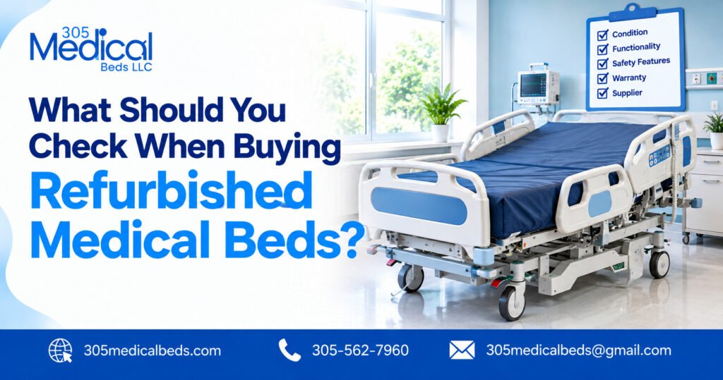 What Should You Check When Buying Refurbished Medical Bed